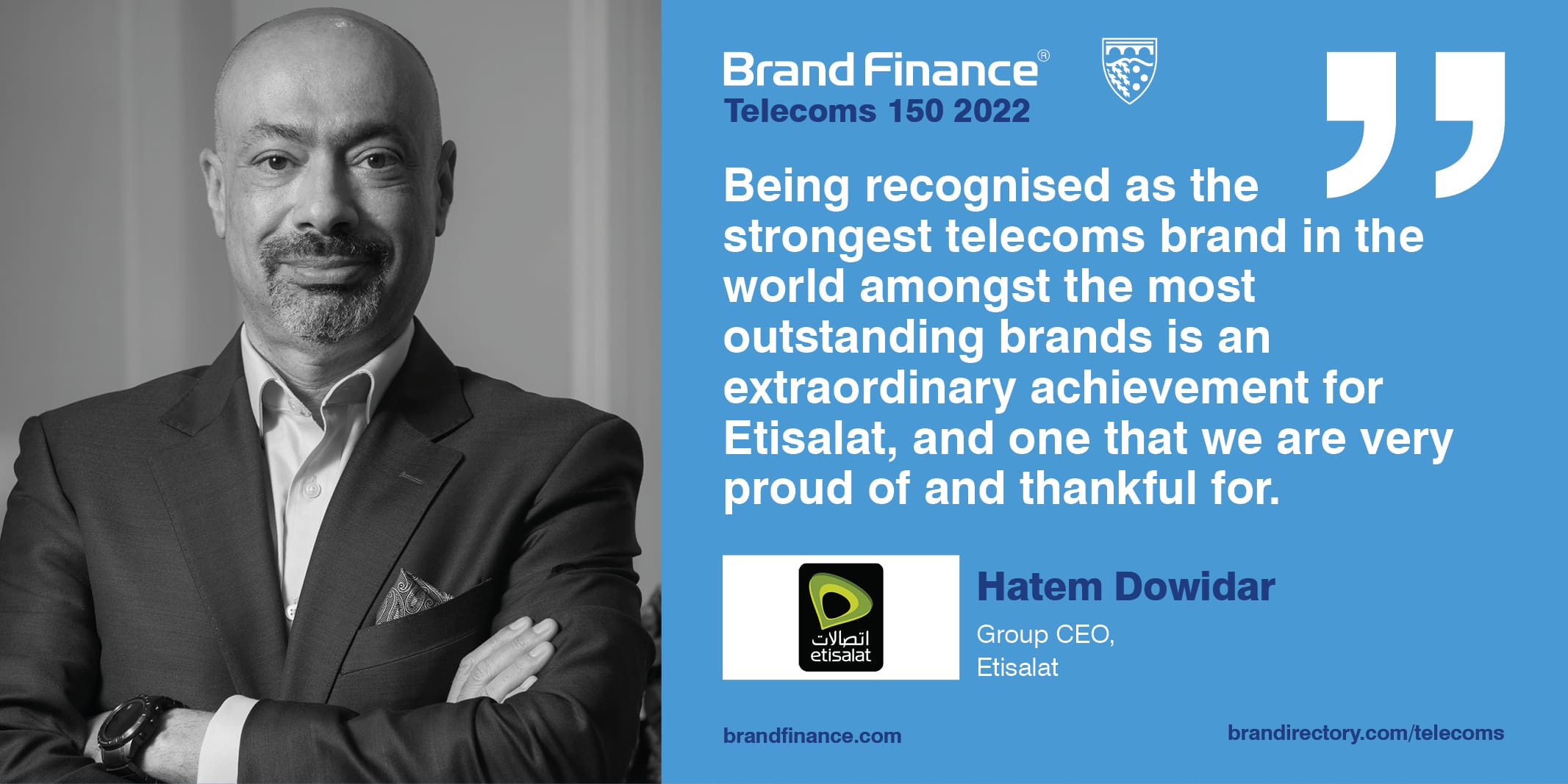 Hatem Dowidar, Group CEO, Etisalat